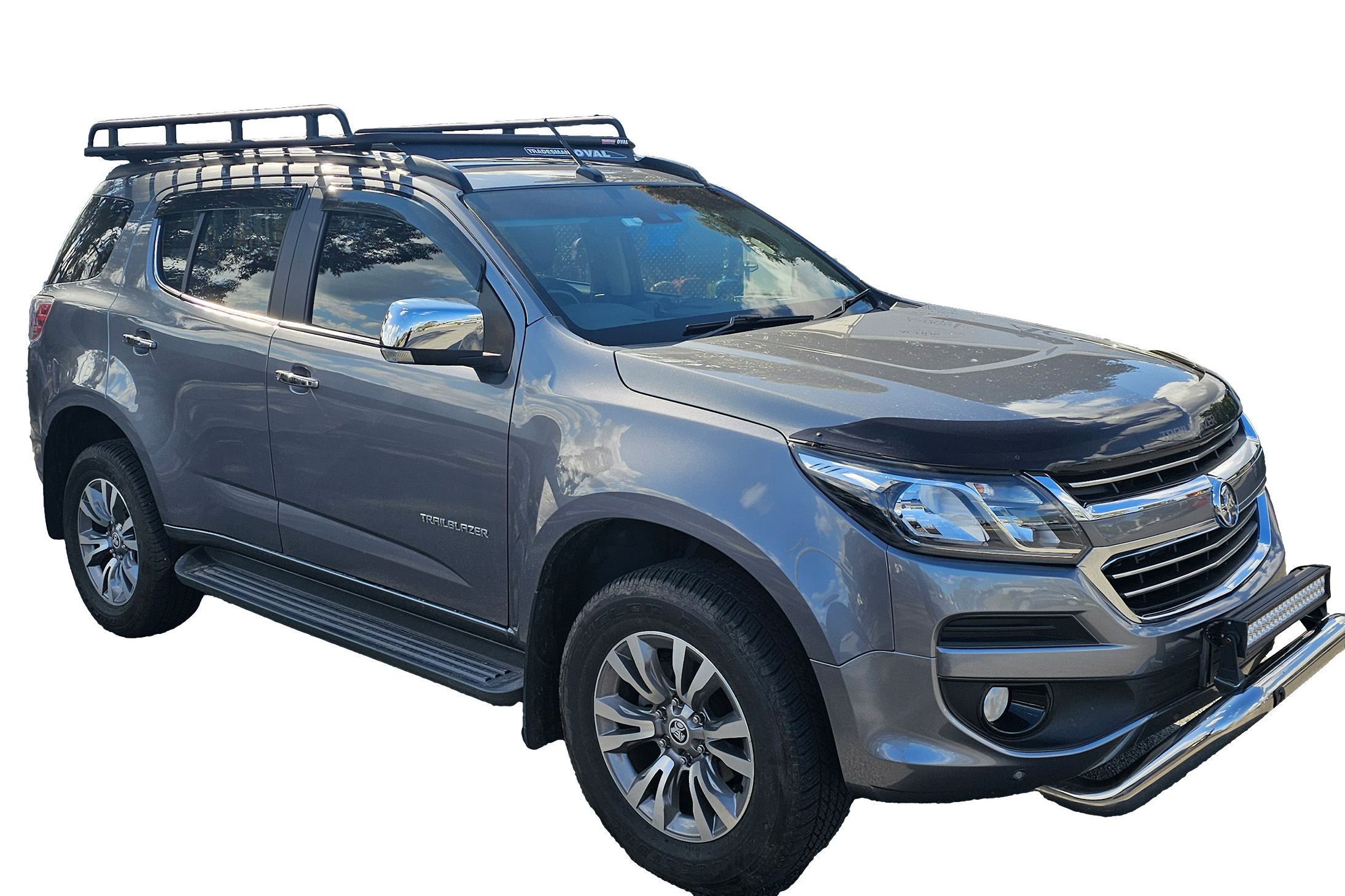 Oval Steel platform for the Holden Trailblazer RG Wagon