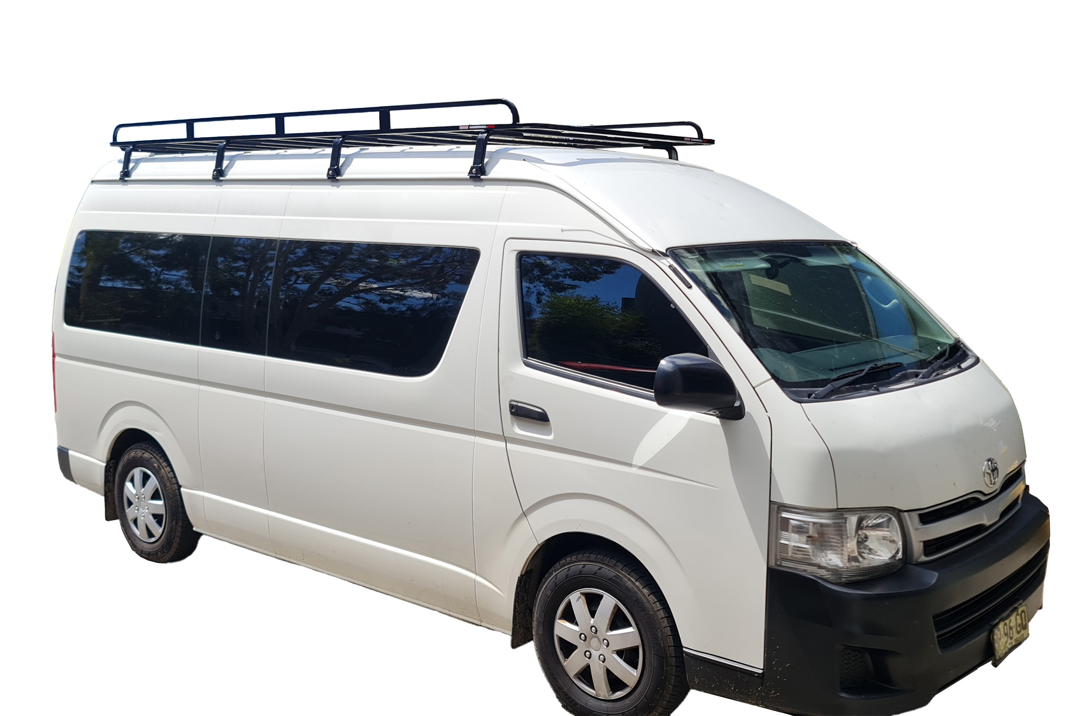 Commercial Max platform for the Toyota HiAce H200 SLWB H/Roof