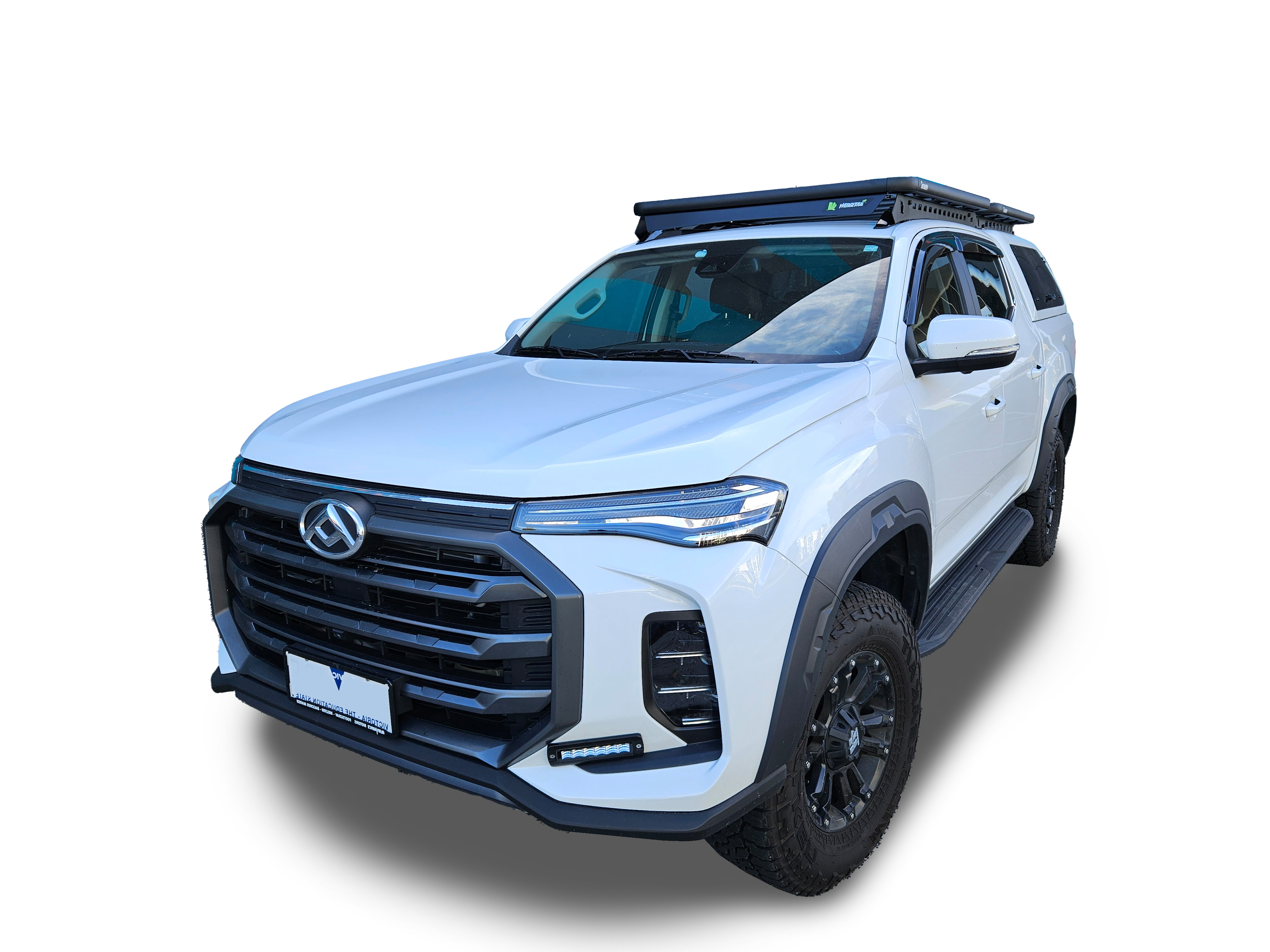 Wedgetail Adventure platform for the LDV T60 With factory roof rails Dual Cab