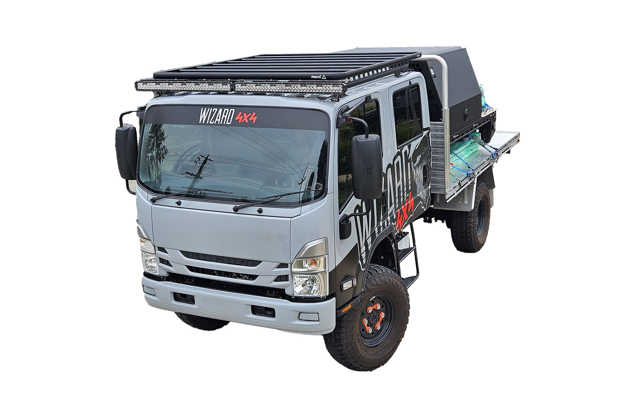 Wedgetail Adventure platform (unassembled) for the Isuzu N Series and F Series trucks GEN 6 Dual Cab Flat Roof