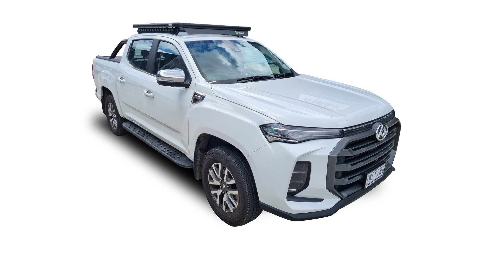Wedgetail Adventure platform (unassembled) for the LDV T60 Without factory roof rails Dual Cab